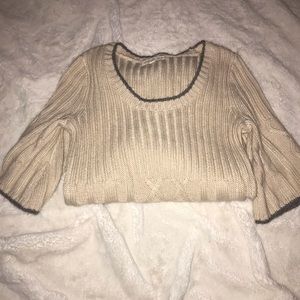 Nude Sweater dress